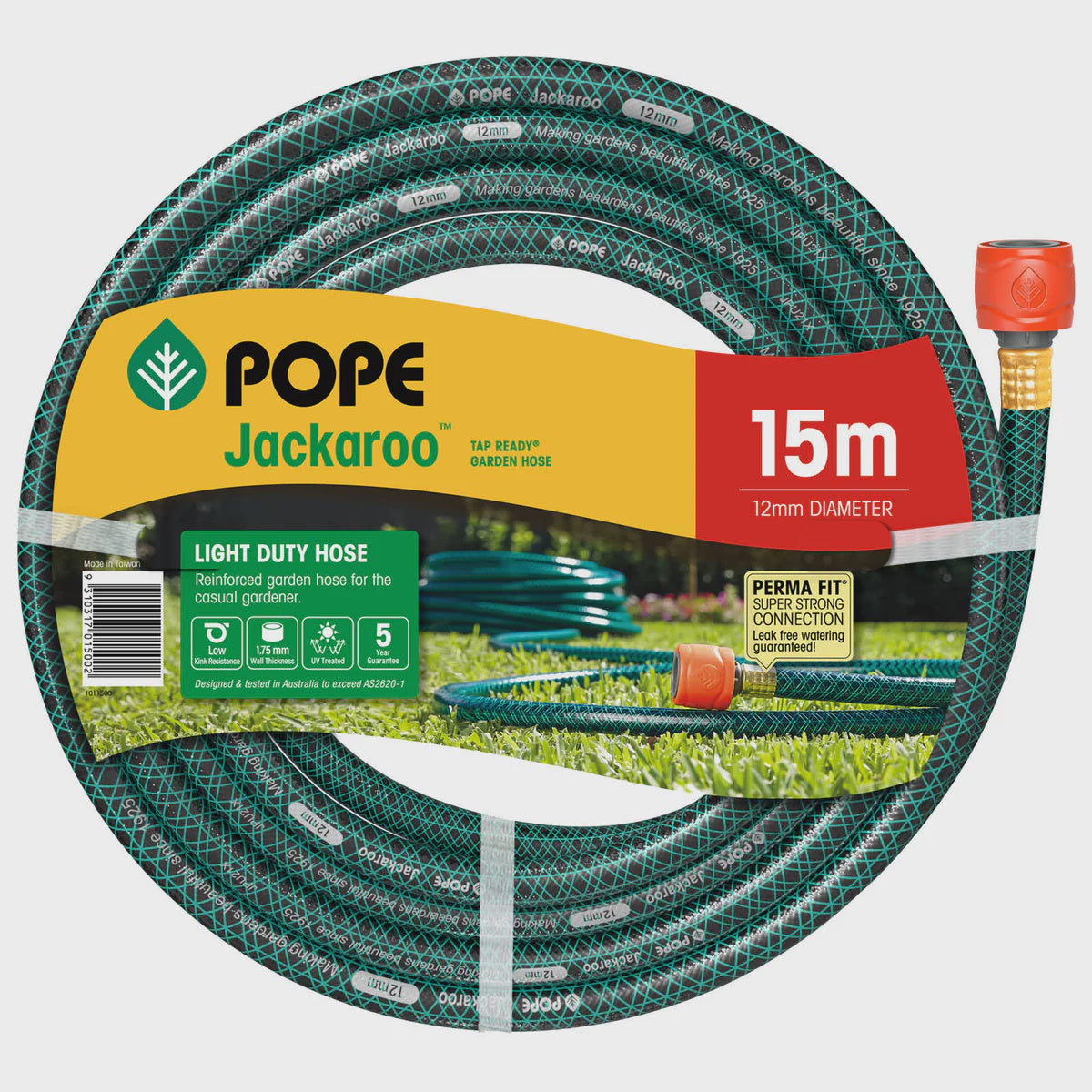Pope Jackaroo 15m x 12mm Hose