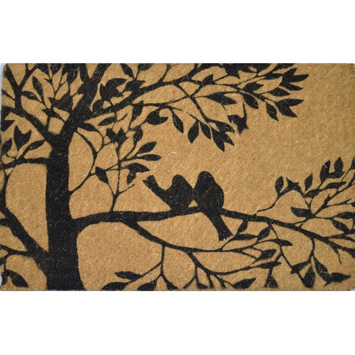 DOORMAT BIRD TREE FM2 COIR
