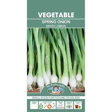 Spring Onion White Lisbon Seeds - 10g