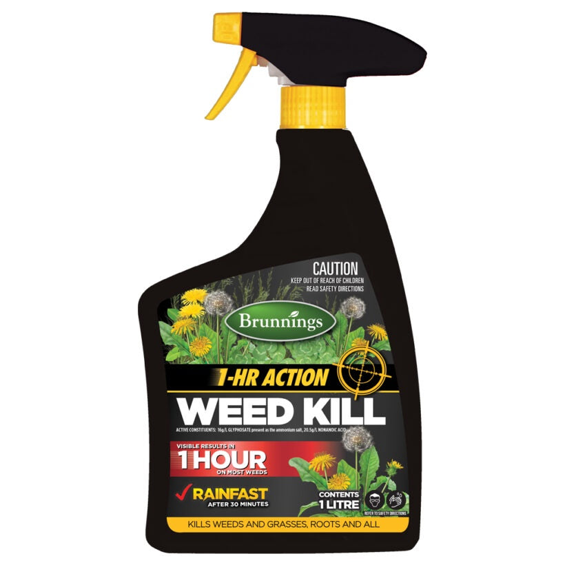 1 Hour Fast Action Weed Kill Ready-to-Use 1L