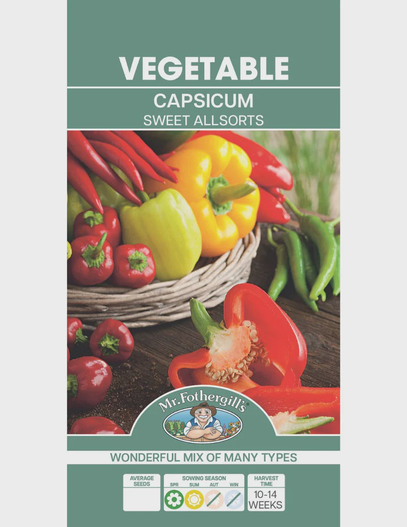 Capsicum Sweet Allsorts Seeds