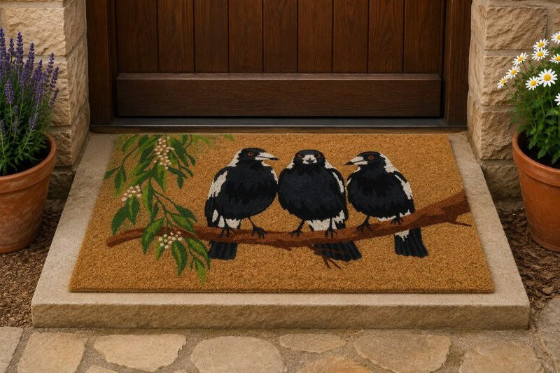 Doormat 3 Magpie