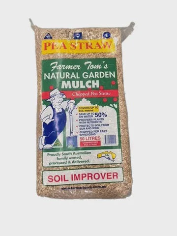 Pea Straw Mulch 50L