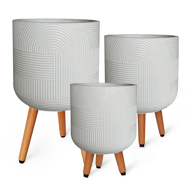 Astoria Tripod Planter White