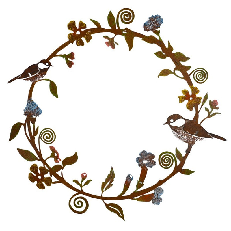 Colourful Bird Wreath