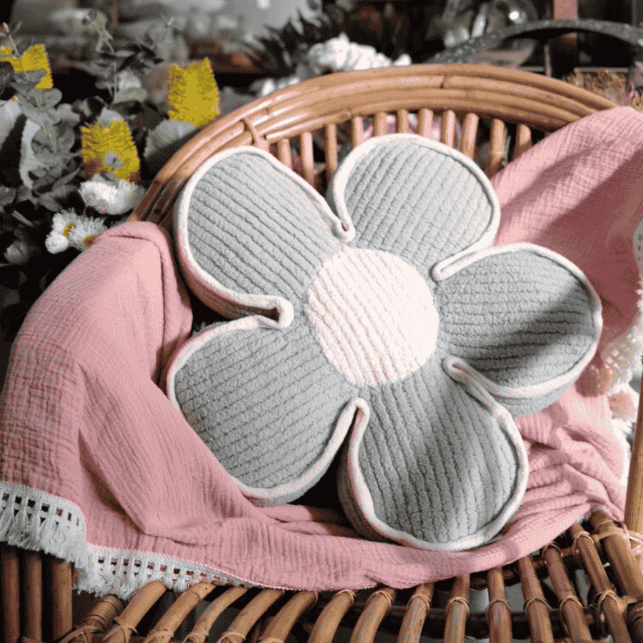 Flower Cushion Ocean