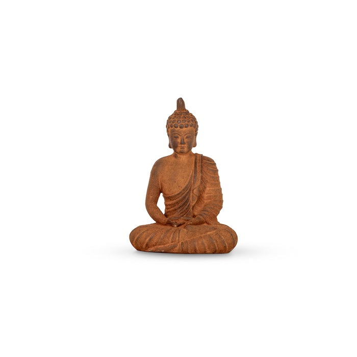 Buddha Statue Small Cast Iron