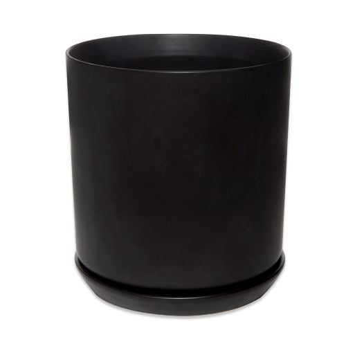 Cylinder Pot Black