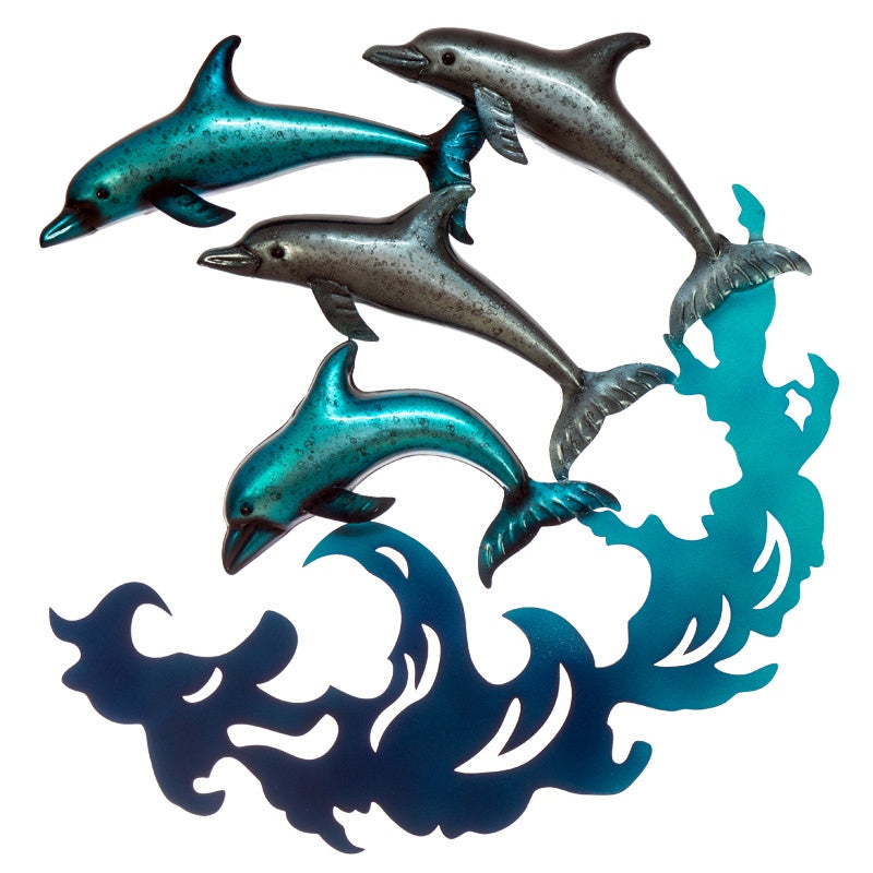 Dolphin Wave Wall Hanging