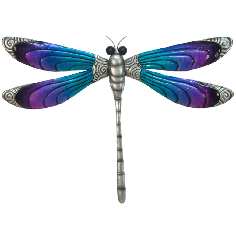 DRAGONFLY PURPLE WALLHANGING