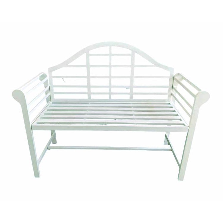 Station Bench - White