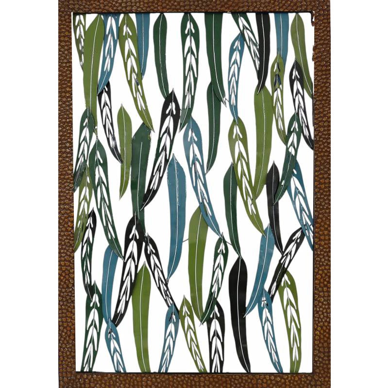 Cascading Gum Leaves Wall Art XL