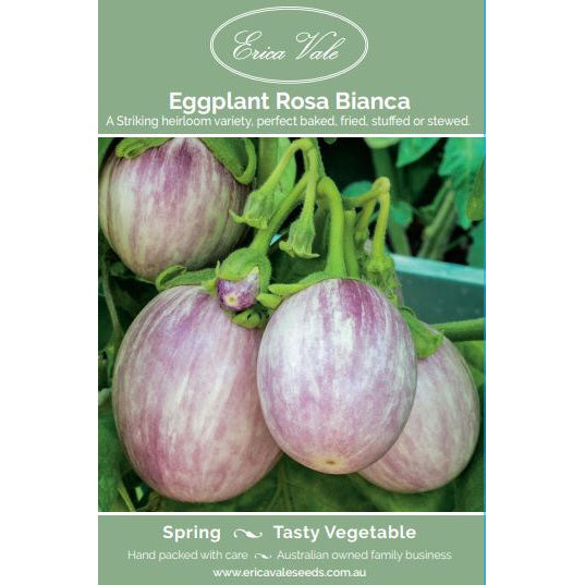 Eggplant Rosa Bianca Seeds