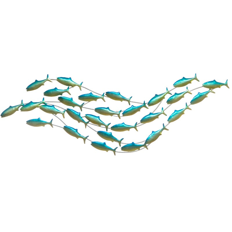 FISH RIDING THE CURRENT