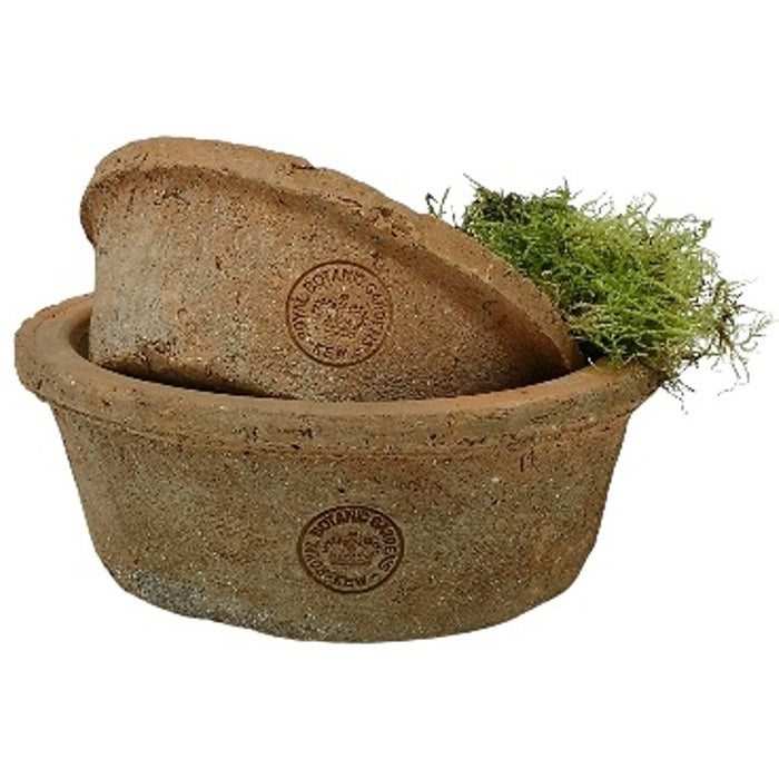 Kew Terra Dish Planter Antique Red