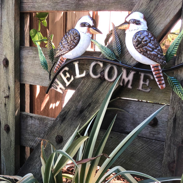 Kookaburra Pair Welcome