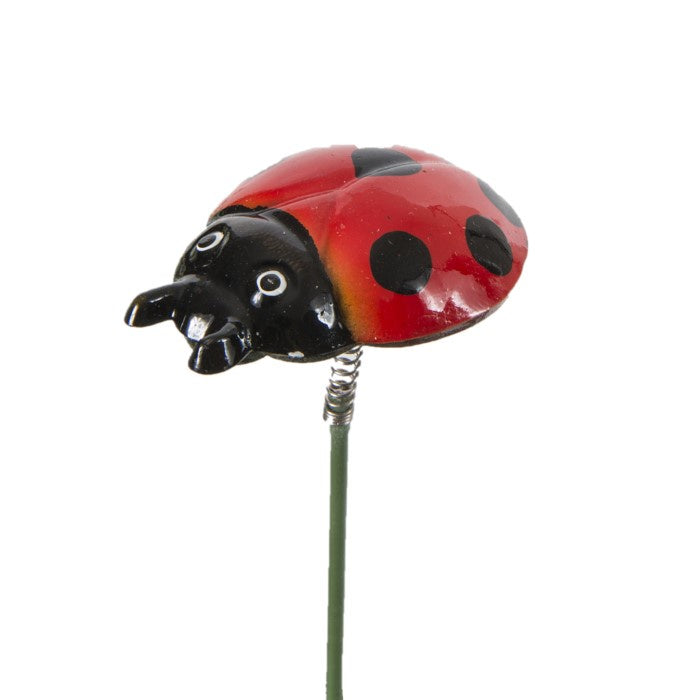 Ladybug on Stick Red Small