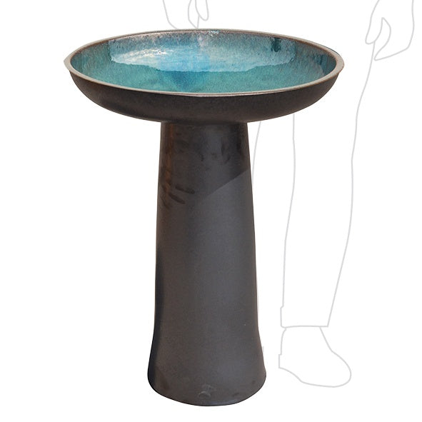 Maestro Bird Bath Lava-Aqua