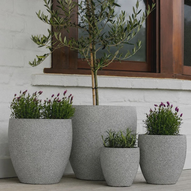 Montague Egg Pot - Lava Grey