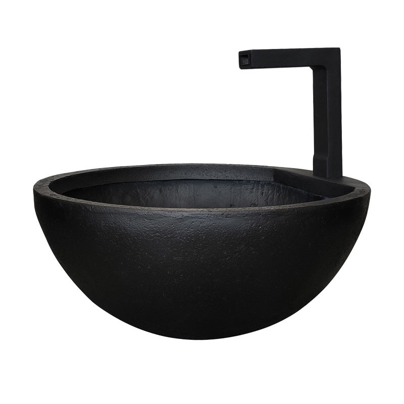 Patio Pond With Spout Black