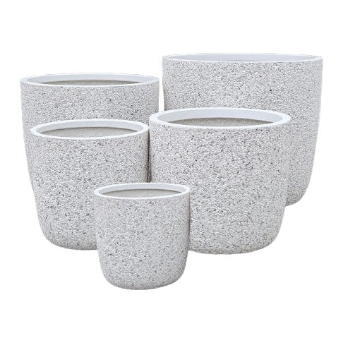 Prague Egg - White Pebble