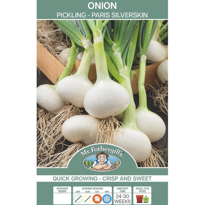 Onion Pickling Paris Silverskin Seeds