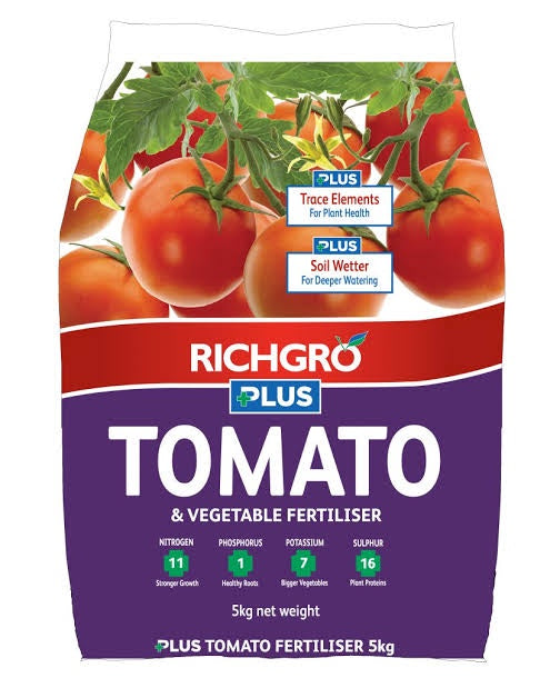 Plus Tomato & Vegetable Fertiliser 5kg
