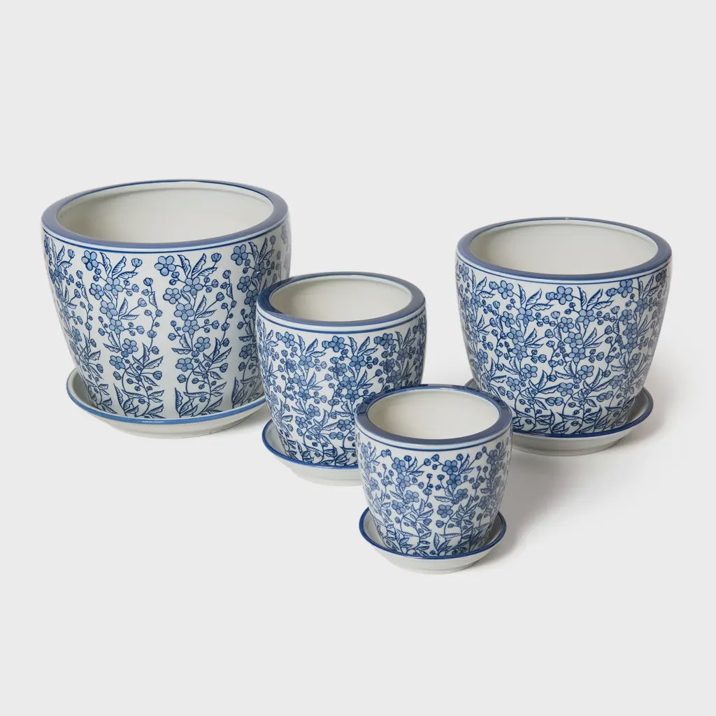 Pot Tall Light Blue