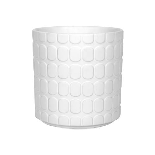 Retro Pot White 12cm
