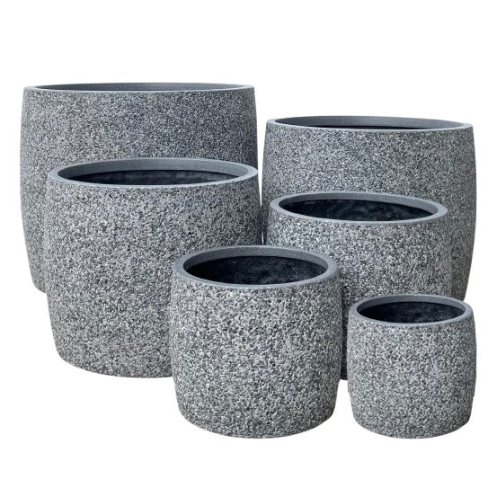 Storm Cylinder Dark Grey Pebble