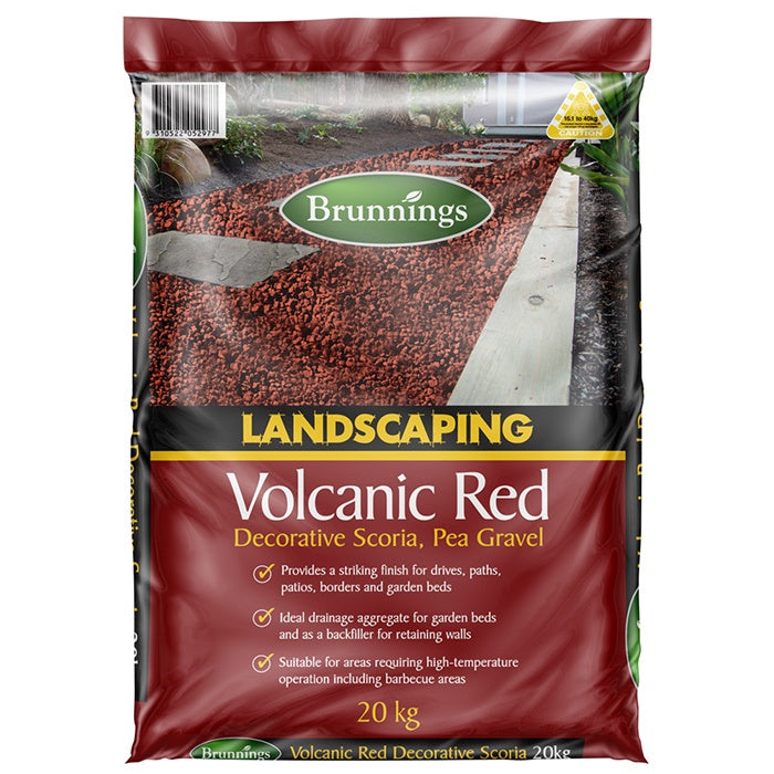 Scoria Volcanic Red 20kg