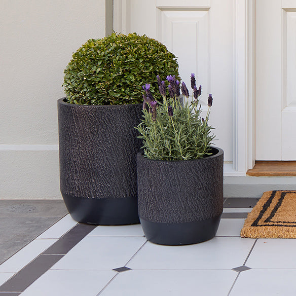 Slate Cylinder Black