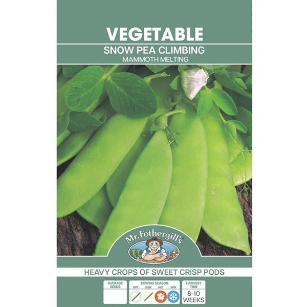 Snow Pea Climbing Mammoth Melting Seeds