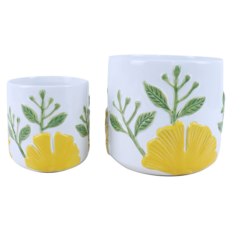 Sunny Pot White