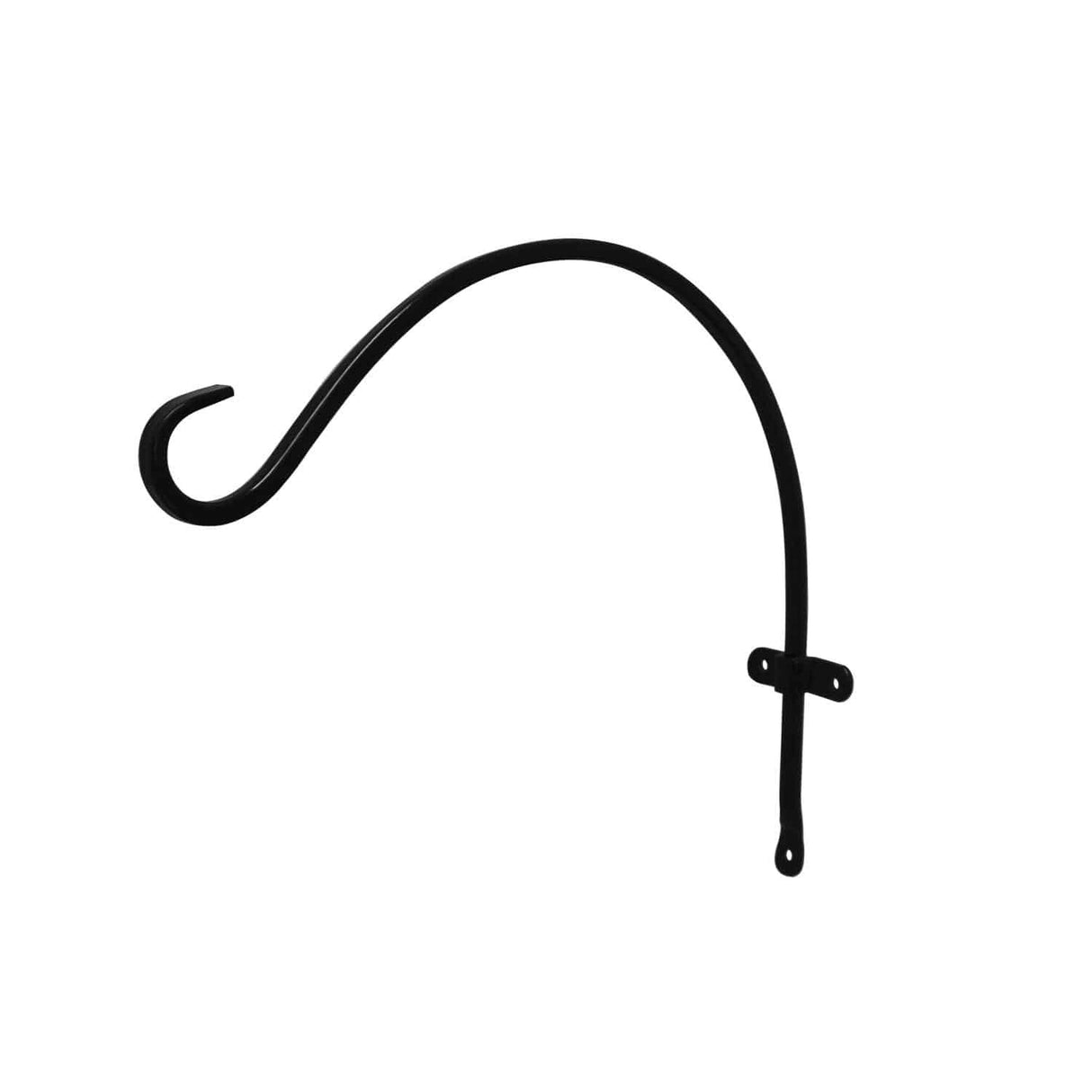 Blacksmith Round Wall Bracket 30cm Black