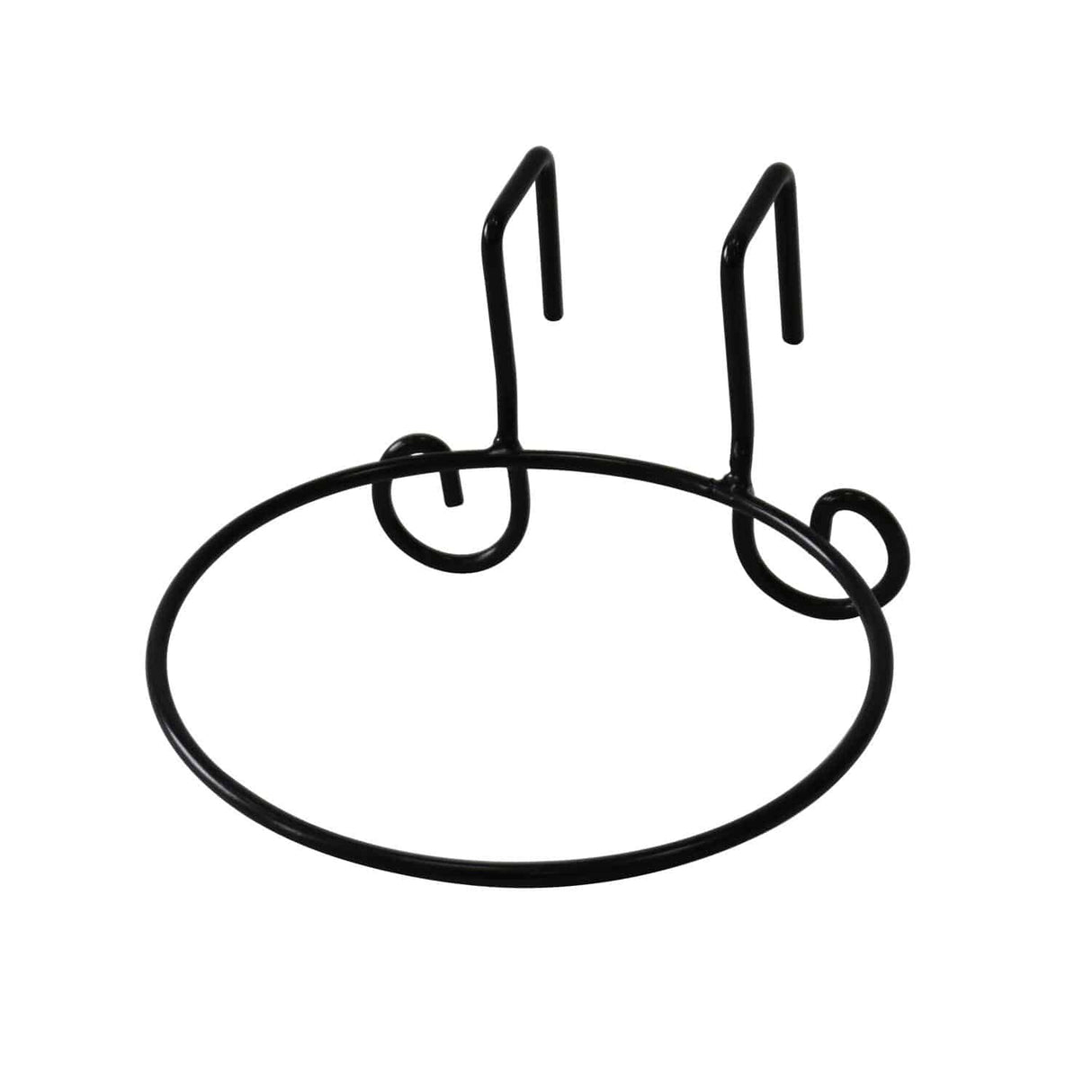 Wire Balcony Pot Ring Black