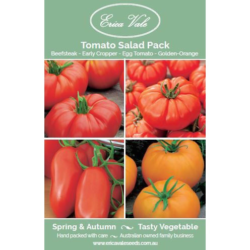 Tomato Salad Seeds 4-in-1 Pack