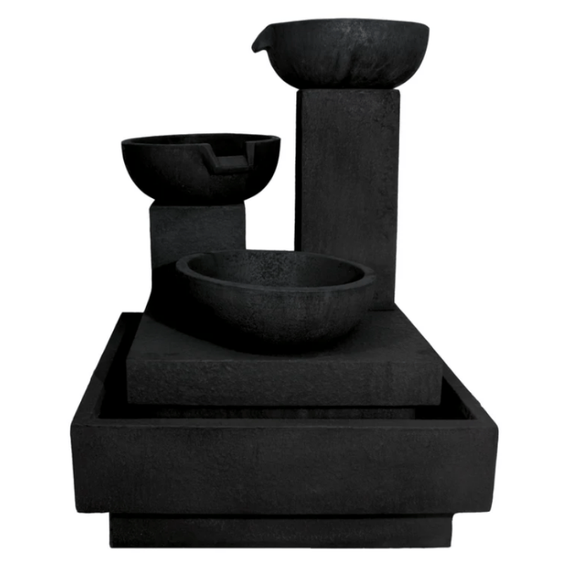 Trio Cascading Fountain Slatestone