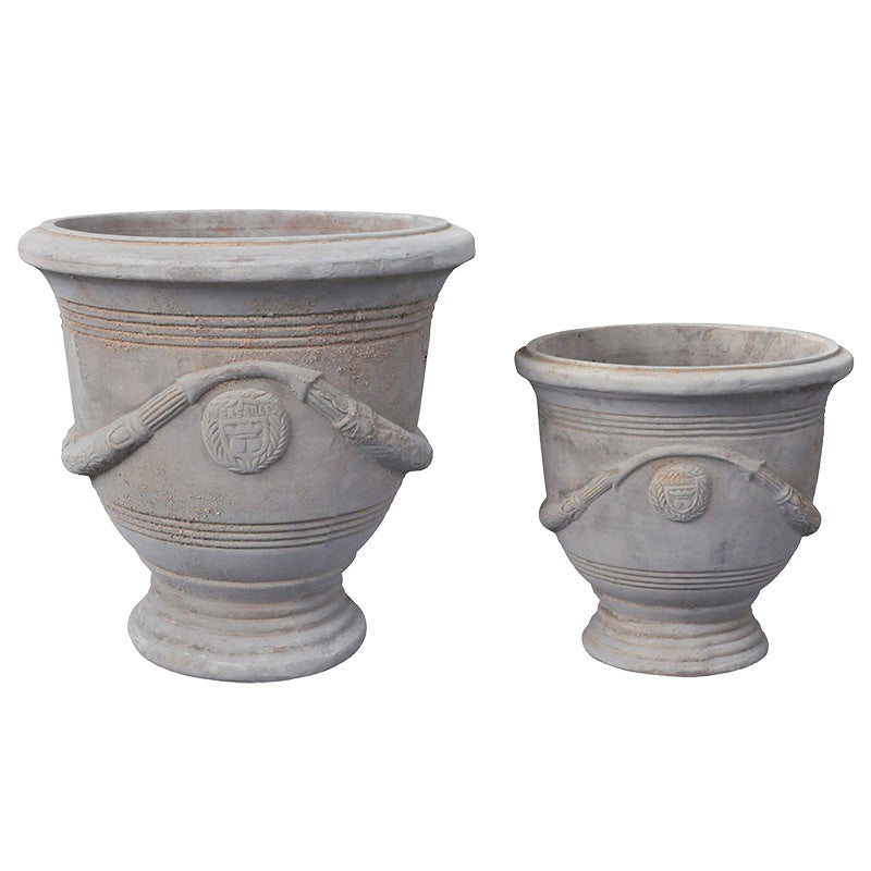 Villa Urn Antique Terracotta