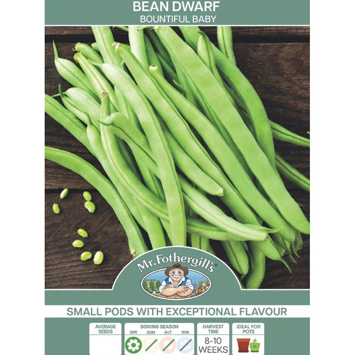Bean Dwarf Bountiful Baby Seeds