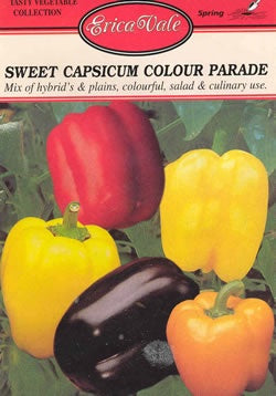 Capsicum Sweet Colour Parade Seeds