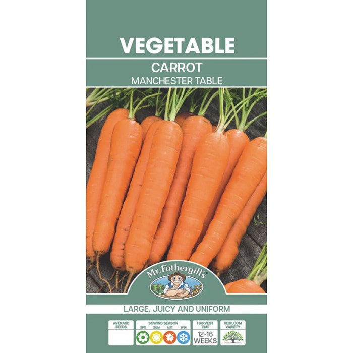 Carrot Manchester Table Seeds