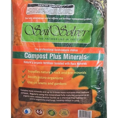 Soil Solver Compost Plus Minerals 15kg