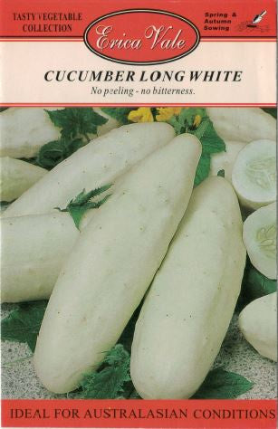 Cucumber Long White Seeds