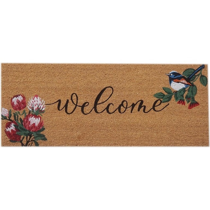 Doormat Blue Wren 45x110cm