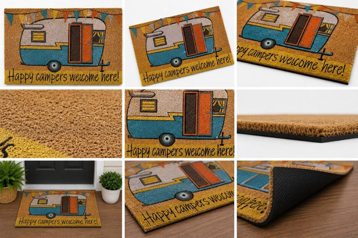 Doormat Happy Camper