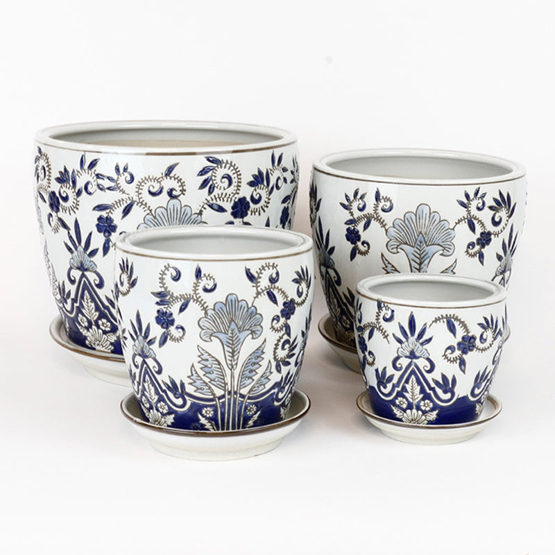 Embossed Regal Planter