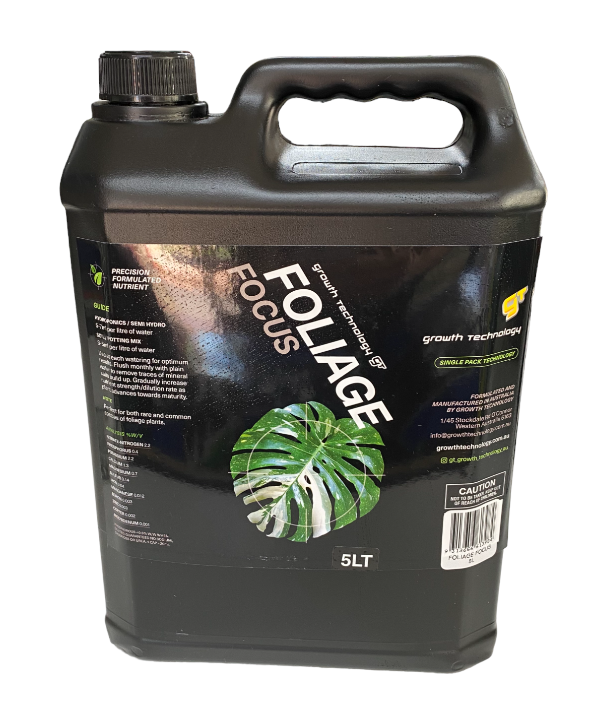 Growth Technology Foliage Focus 5L