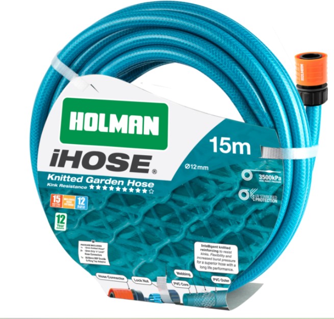 iHose Premium Garden Hose 12mm x 15m