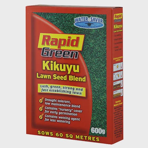 Kikuyu Lawn Seed Blend 600g